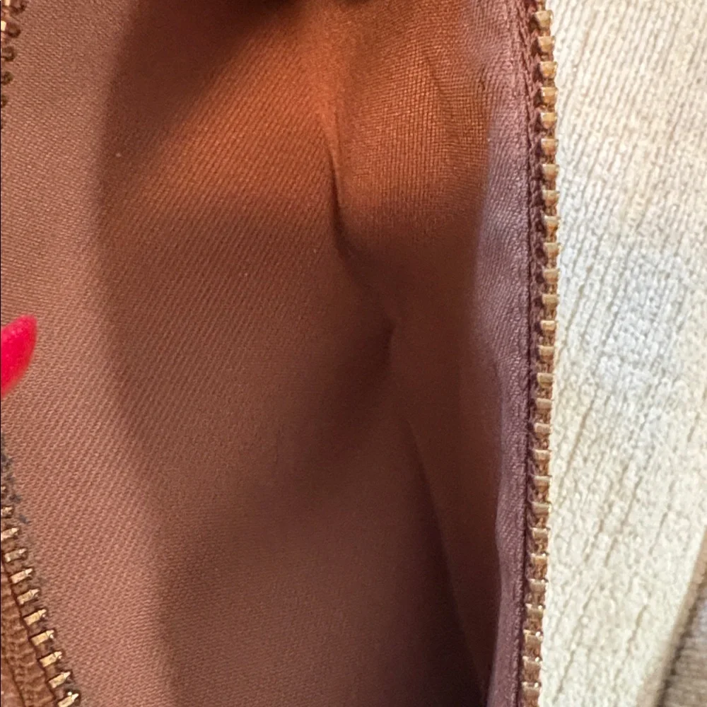 Coach Brown Leather Pouch - Picture 10 of 11